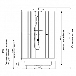 Triton Душевая кабина Рио 90x90 – фотография-2